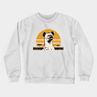 Hapiness hyena Crewneck Sweatshirt